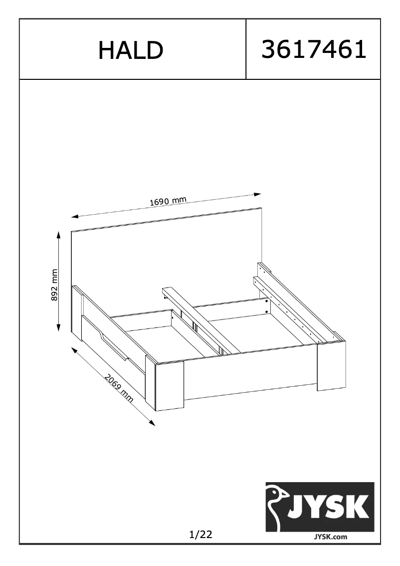 Imagen de la primera página del manual del dispositivo Hald (160x200)