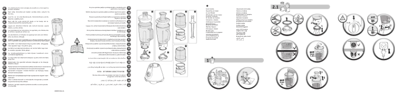 Imagen de la primera página del manual del dispositivo Blendforce BL3001