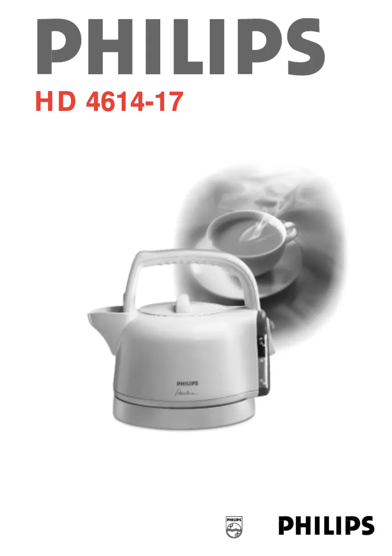 Imagen de la primera página del manual del dispositivo HD4617