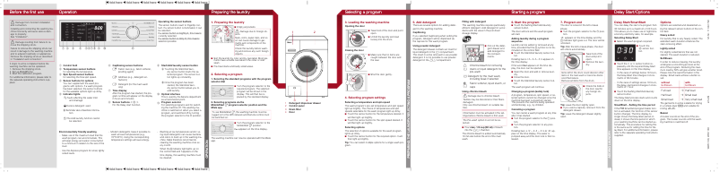 Página 1 del manual Manual de usuario Miele WXD 160 WCS W1