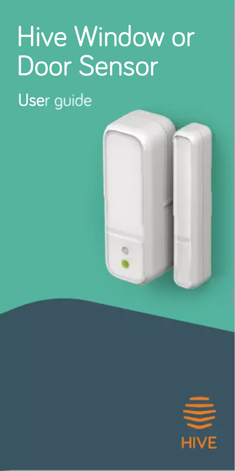 Imagen de la primera página del manual del dispositivo Window or Door Sensor