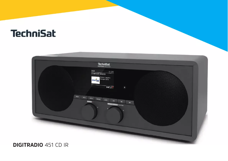 Página 1 del manual Manual de usuario TechniSat Digitradio 451 CD IR