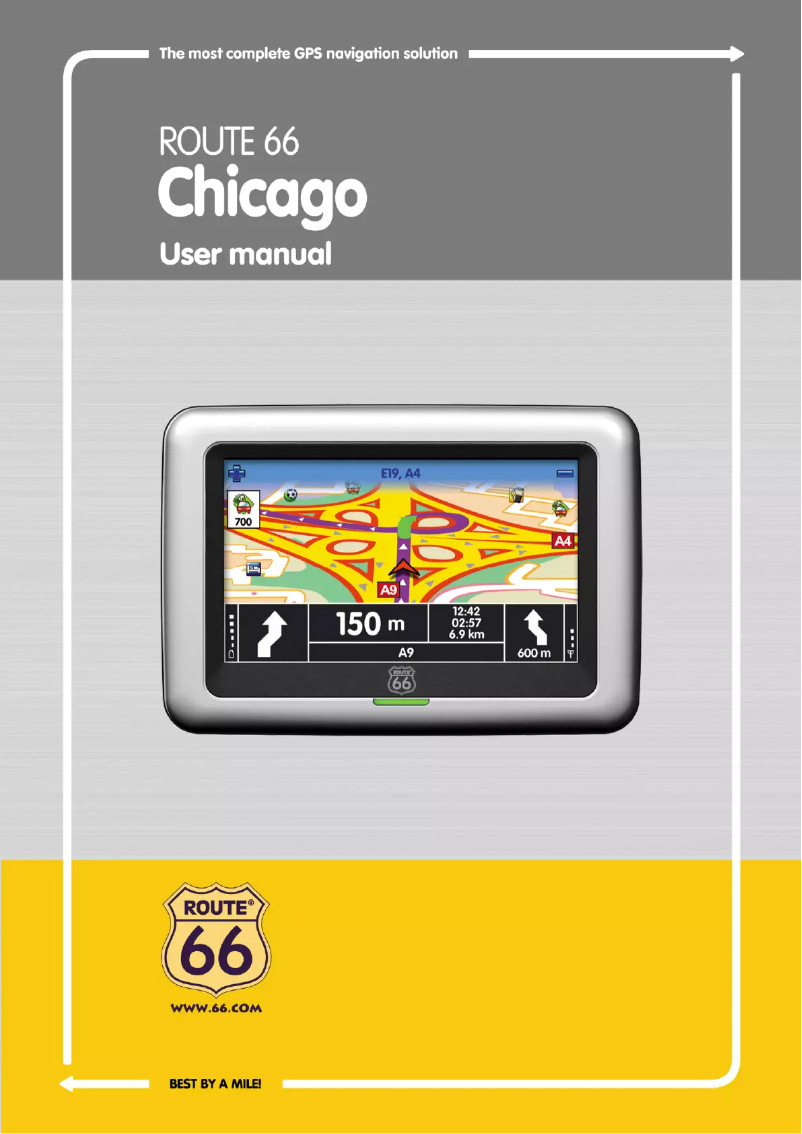 Imagen de la primera página del manual del dispositivo Chicago