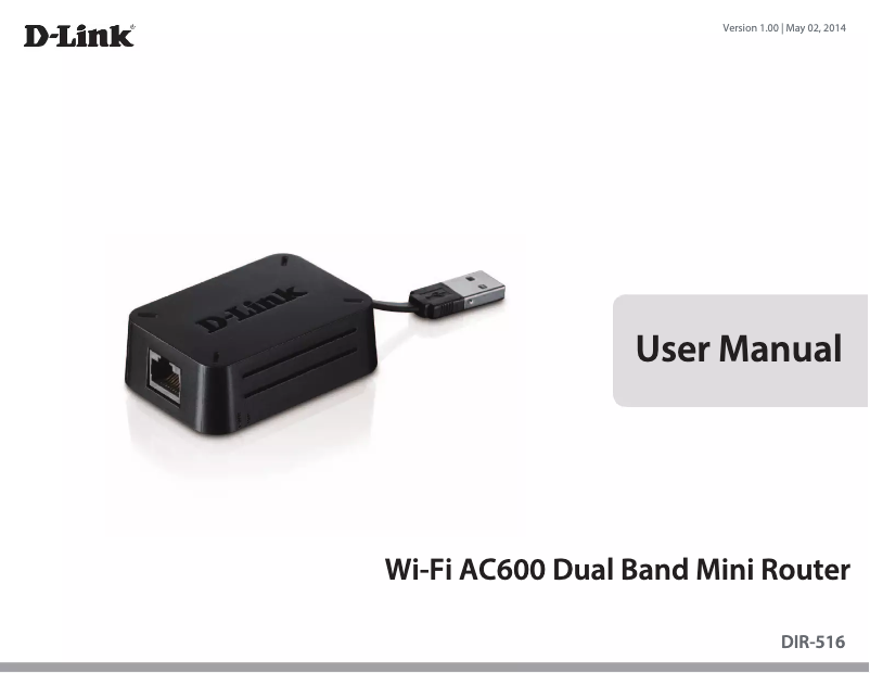 Página 1 del manual Manual de usuario D-Link DIR-516