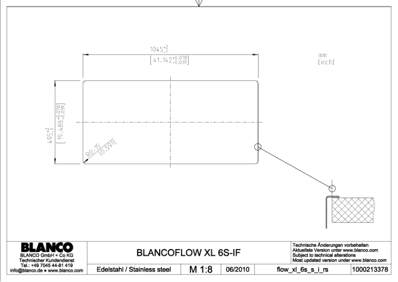 Imagen de la primera página del manual del dispositivo FLOW XL 6 S-IF