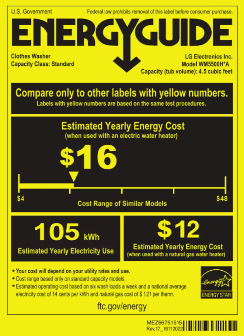 Imagen de la primera página del manual del dispositivo WM5500HVA