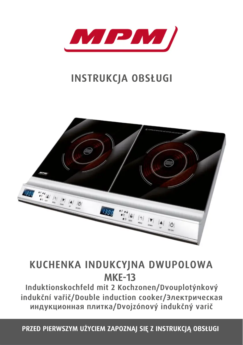 Página 1 del manual Manual de usuario MPM MKE-13