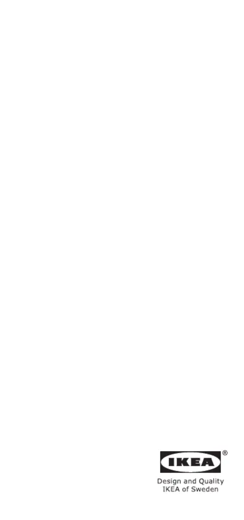 Imagen de la primera página del manual del dispositivo SMÅSPORRE 404.584.26