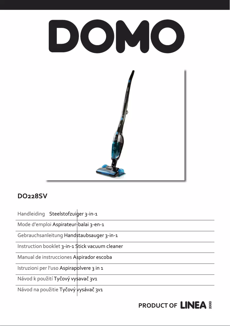 Imagen de la primera página del manual del dispositivo DO228SV