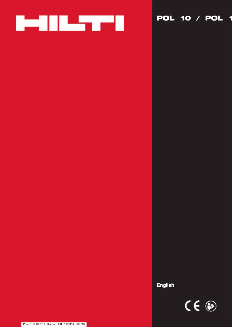 Imagen de la primera página del manual del dispositivo POL 10