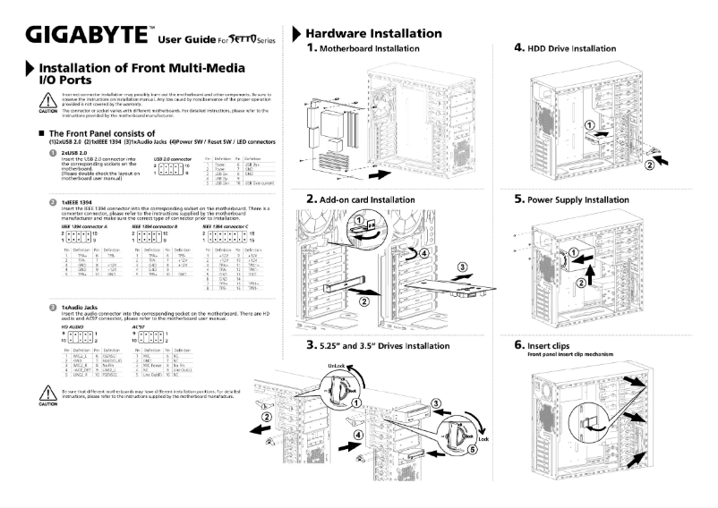 Página 1 del manual Manual de usuario Gigabyte Setto 1200
