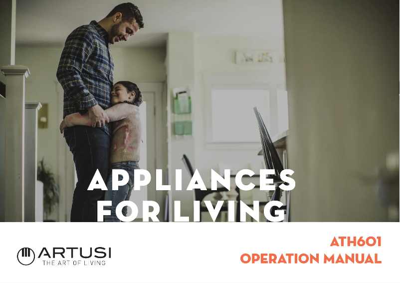 Imagen de la primera página del manual del dispositivo ATH601B