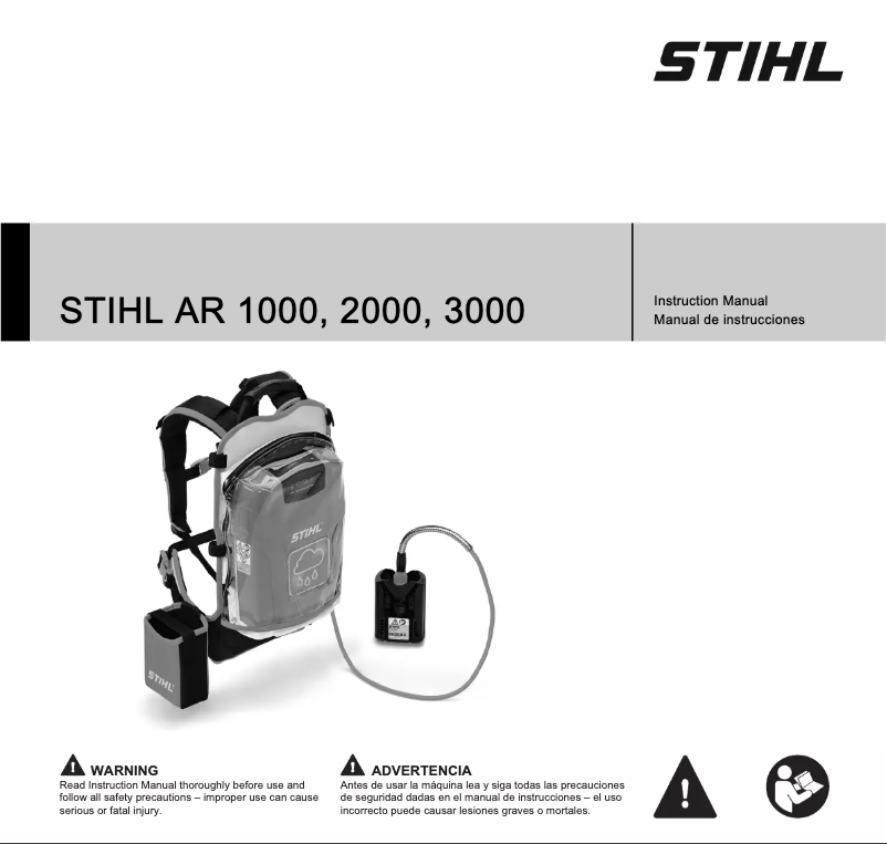 Página 1 del manual Manual de usuario Stihl AR 2000