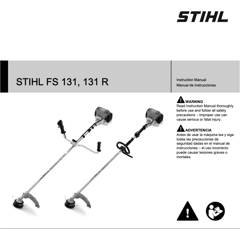 Página 1 del manual Manual de usuario Stihl FS 131 R