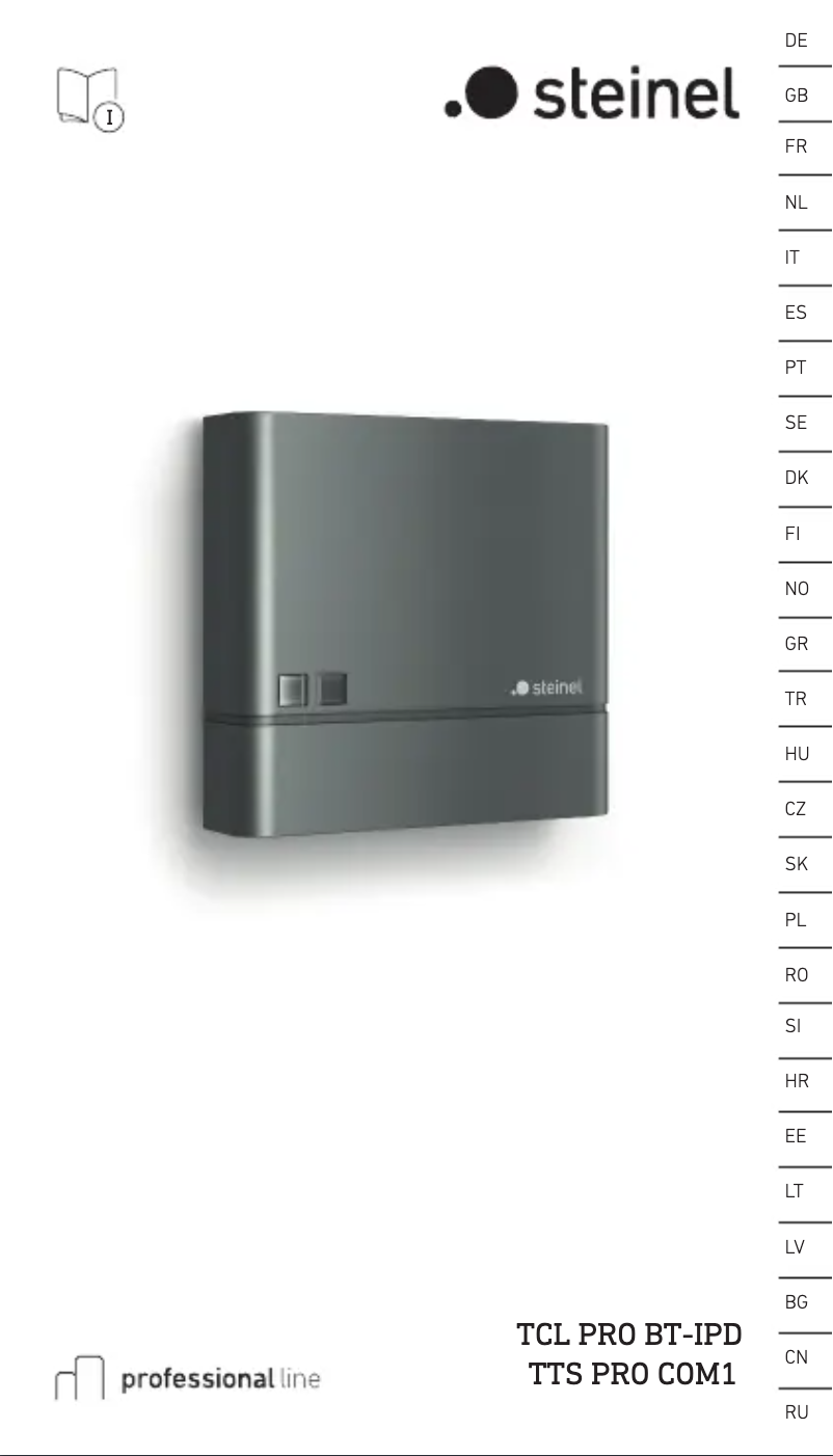Página nº 1 - Manual de usuario Steinel TTS PRO