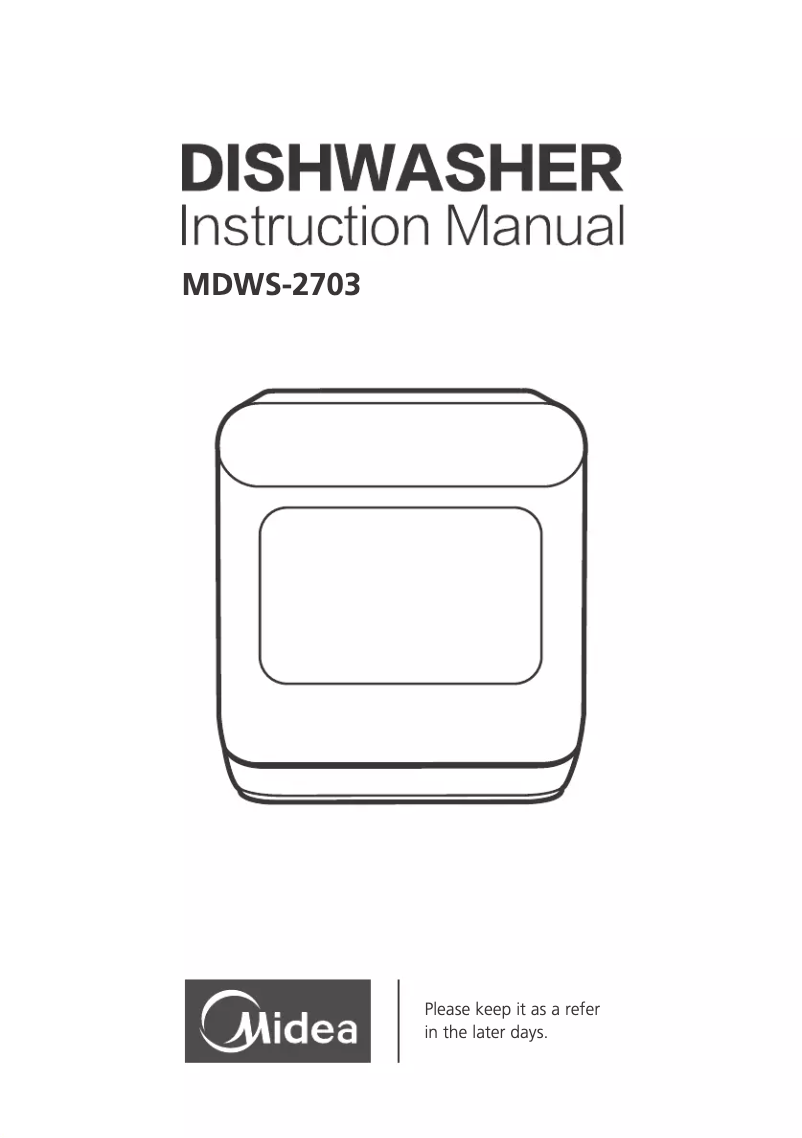 Imagen de la primera página del manual del dispositivo MDWS-3607