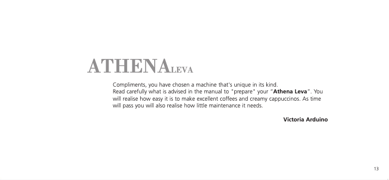 Página 1 del manual Manual de usuario Victoria Arduino Athena Leva