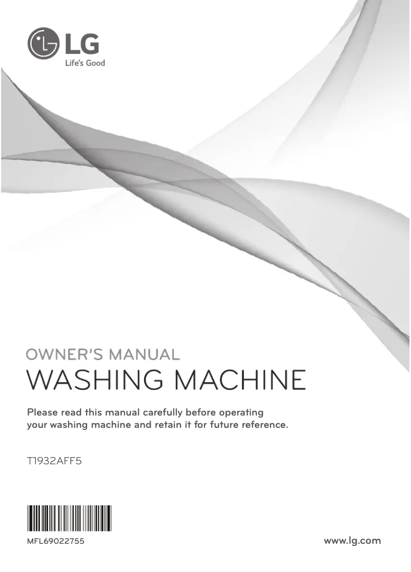 Página 1 del manual Manual de usuario LG T1932AFF5