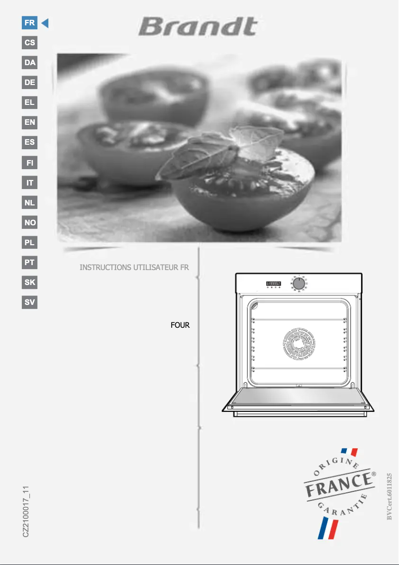 Imagen de la primera página del manual del dispositivo BOP7536B