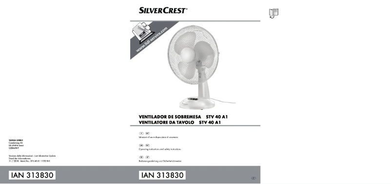 Página 1 del manual Manual de usuario SilverCrest STV 40 A1