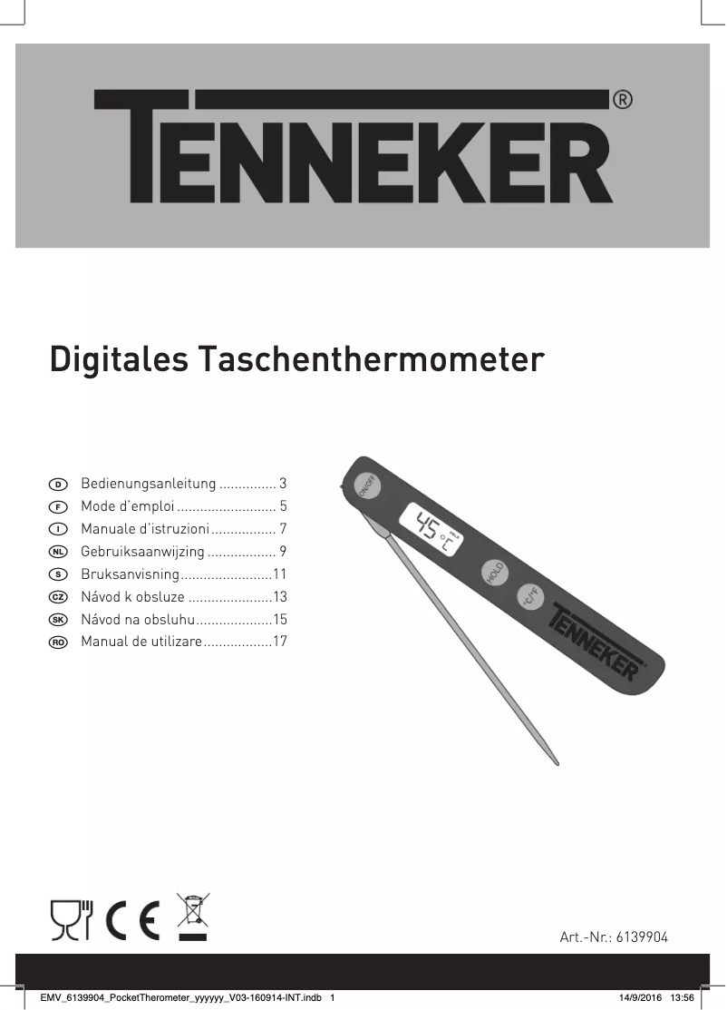 Imagen de la primera página del manual del dispositivo 6139904
