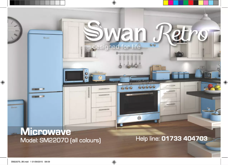 Página 1 del manual Manual de usuario Swan SM22070GRN