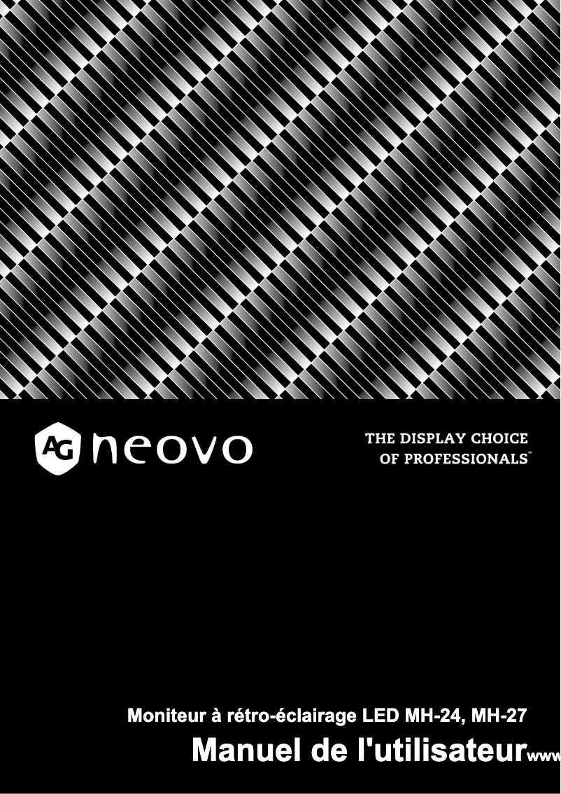 Imagen de la primera página del manual del dispositivo MH-27