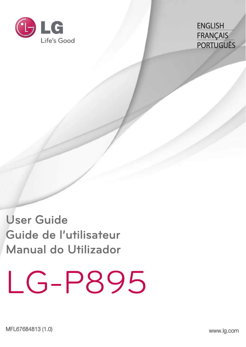 Página 1 del manual Manual de usuario LG Optimus Vu