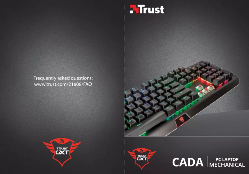 Imagen de la primera página del manual del dispositivo GXT 890 CADA