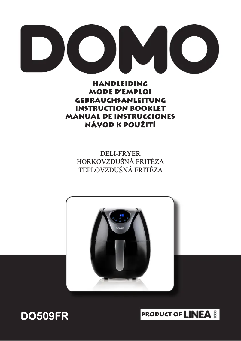 Imagen de la primera página del manual del dispositivo DO509FR