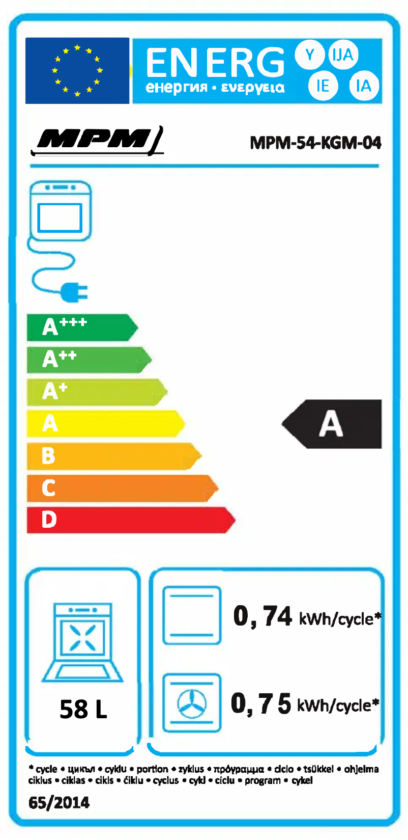 Imagen de la primera página del manual del dispositivo MPM-54-KGM-04