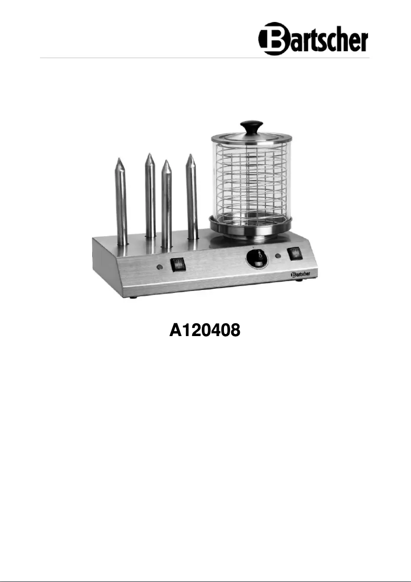 Imagen de la primera página del manual del dispositivo A120408