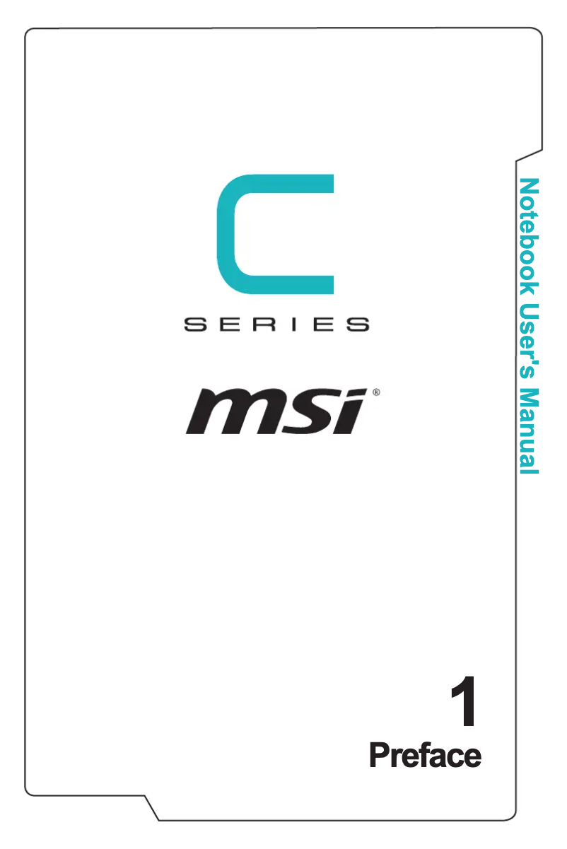 Página nº 1 - Manual de usuario MSI Classic CX62
