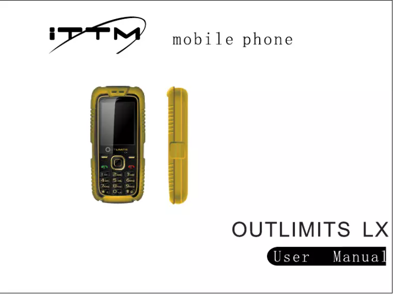 Imagen de la primera página del manual del dispositivo LX