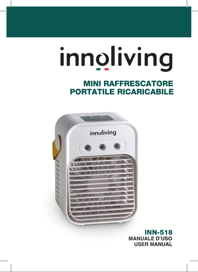 Imagen de la primera página del manual del dispositivo INN-518