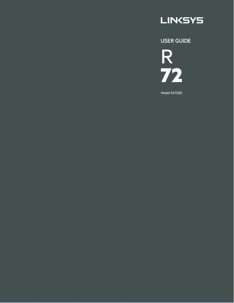 Imagen de la primera página del manual del dispositivo EA7200