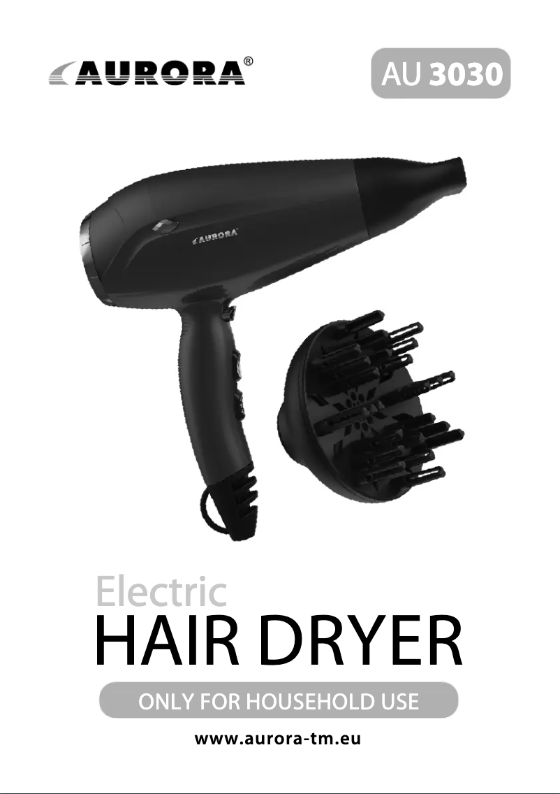 Imagen de la primera página del manual del dispositivo AU3030