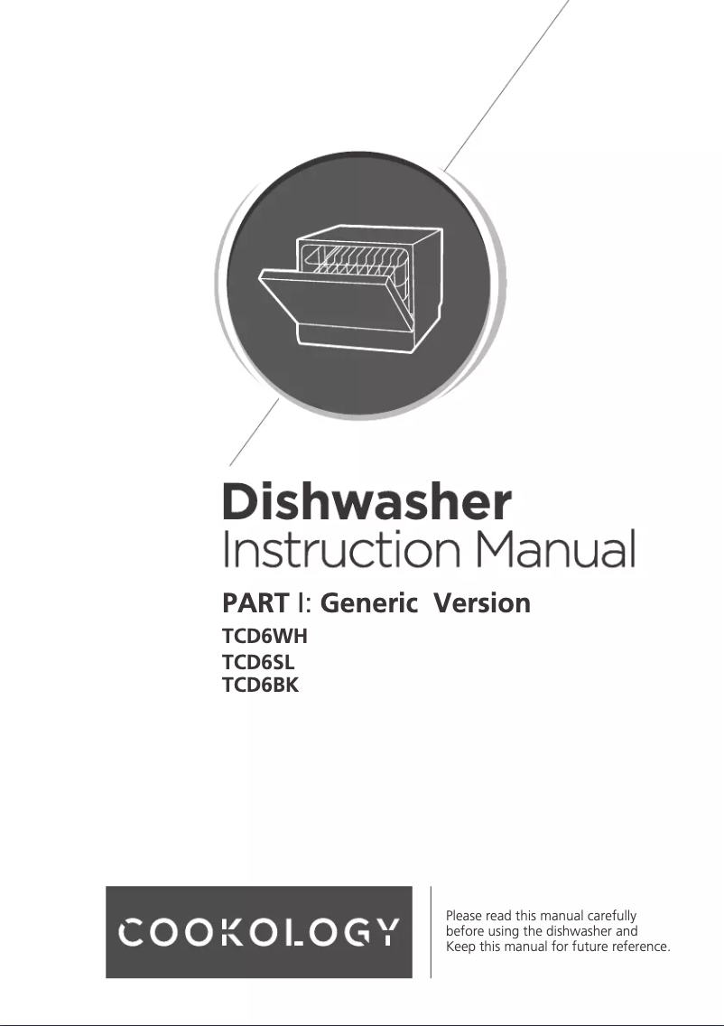 Página 1 del manual Manual de usuario Cookology TCD6SL