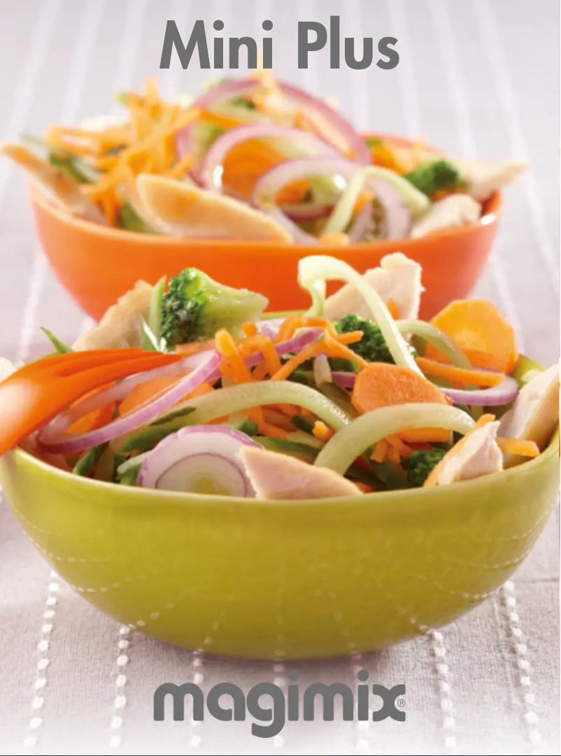 Página 1 del manual Manual de usuario Magimix Le Mini Plus