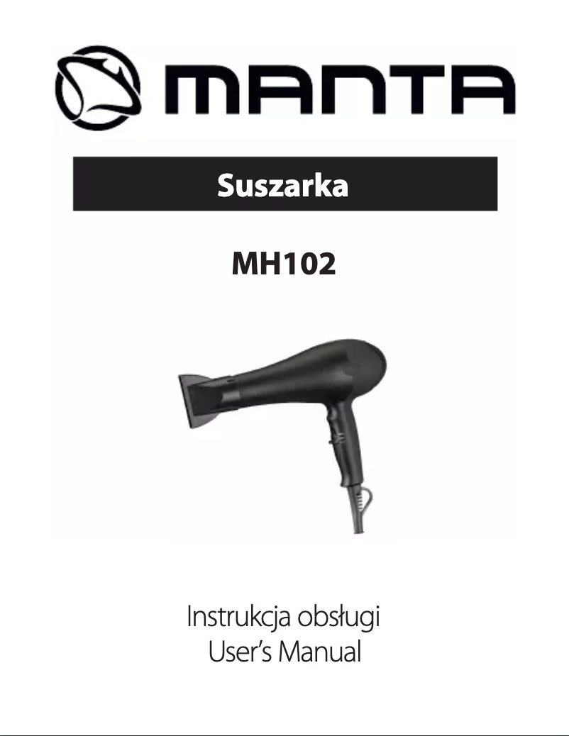 Imagen de la primera página del manual del dispositivo MH102