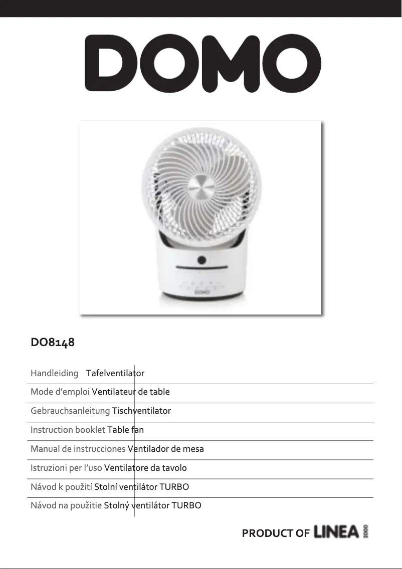 Imagen de la primera página del manual del dispositivo DO8148