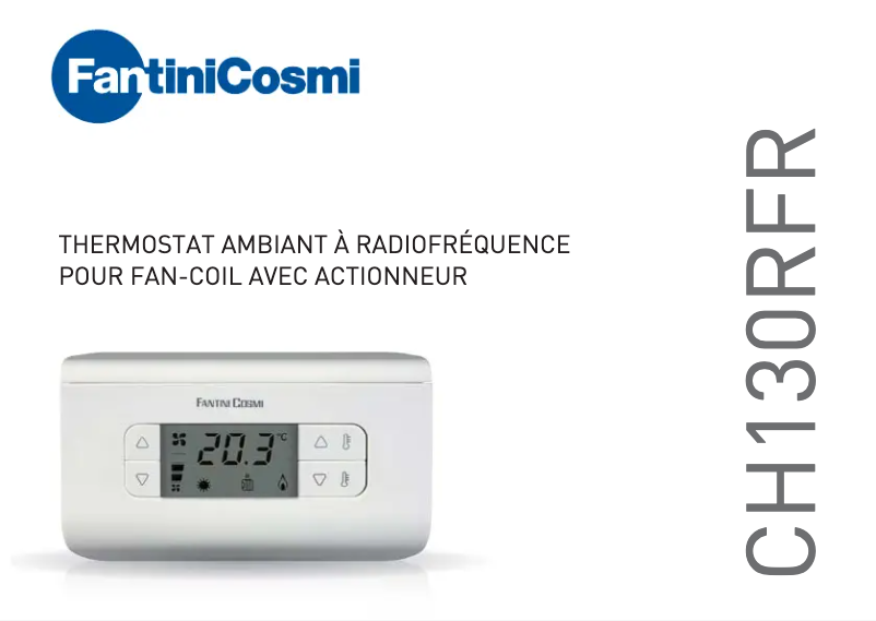 Imagen de la primera página del manual del dispositivo CH130RFR