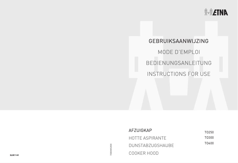 Página nº 1 - Manual de usuario Etna TO400