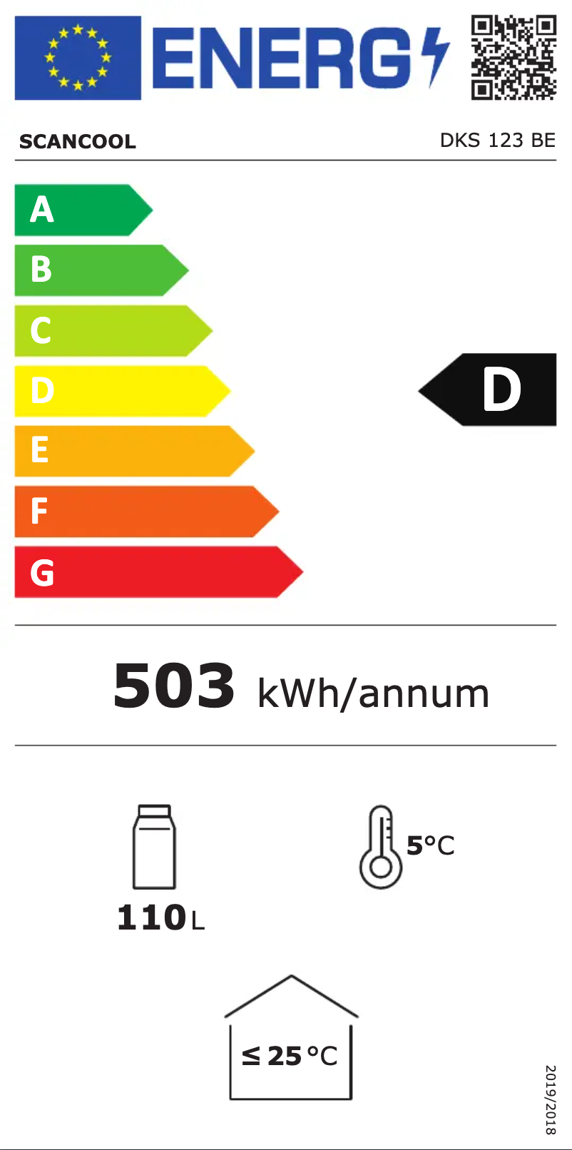 Imagen de la primera página del manual del dispositivo DKS 123 BE