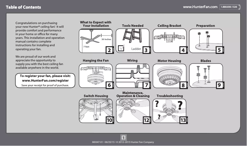 Imagen de la primera página del manual del dispositivo Low Profile 51061