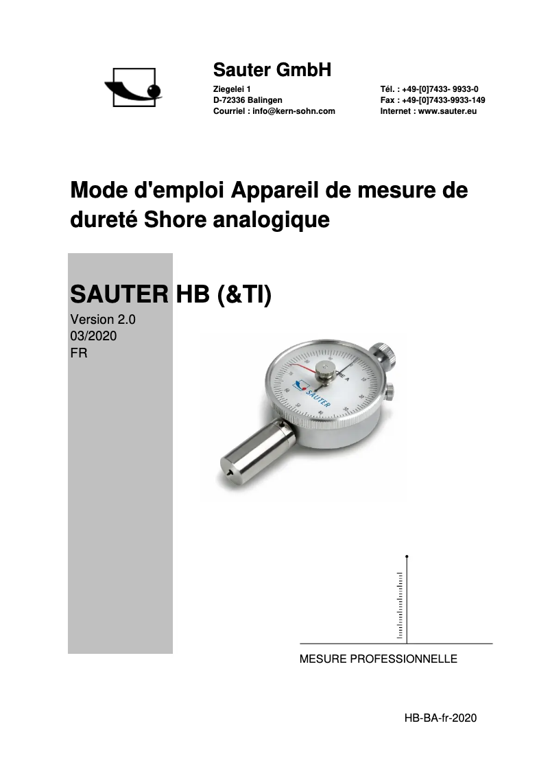Imagen de la primera página del manual del dispositivo HBA 100-0