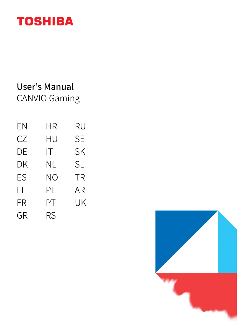 Página 1 del manual Manual de usuario Toshiba HDTX140EK3CA