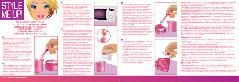 Página 1 del manual Manual de usuario Style Me Up Eye Shadow