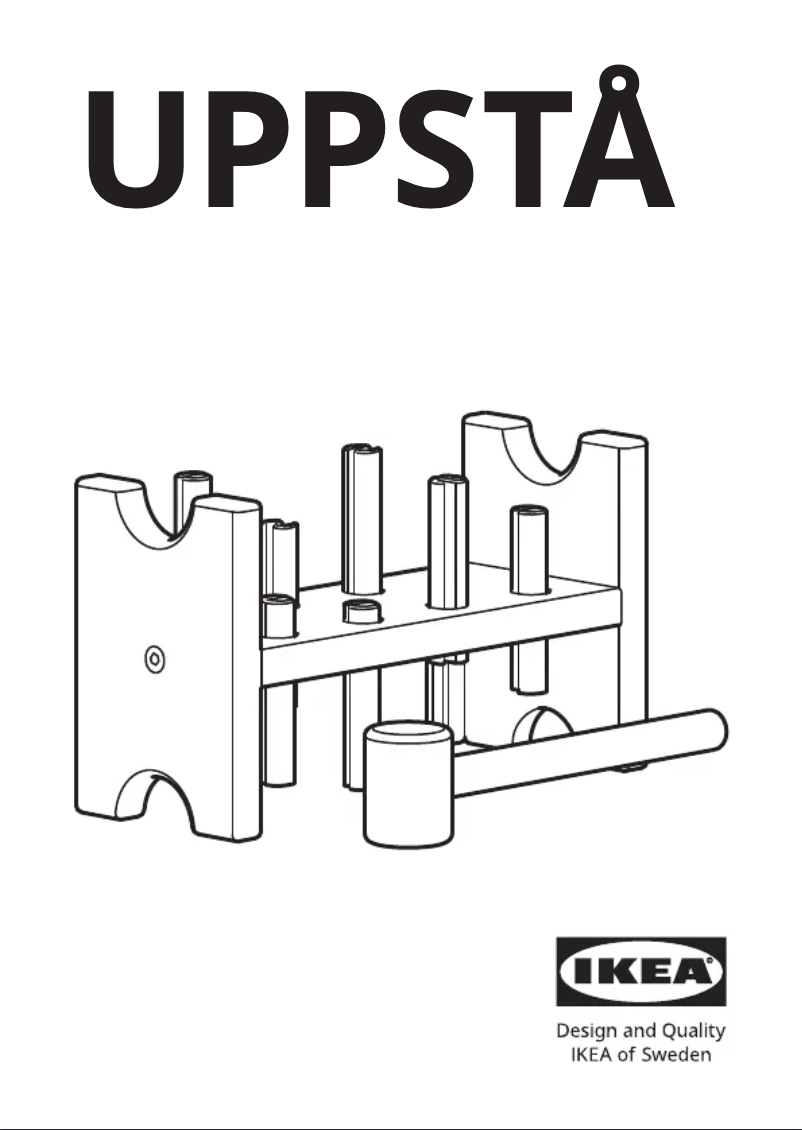 Página 1 del manual Manual de usuario Ikea UPPSTÅ 605.138.89