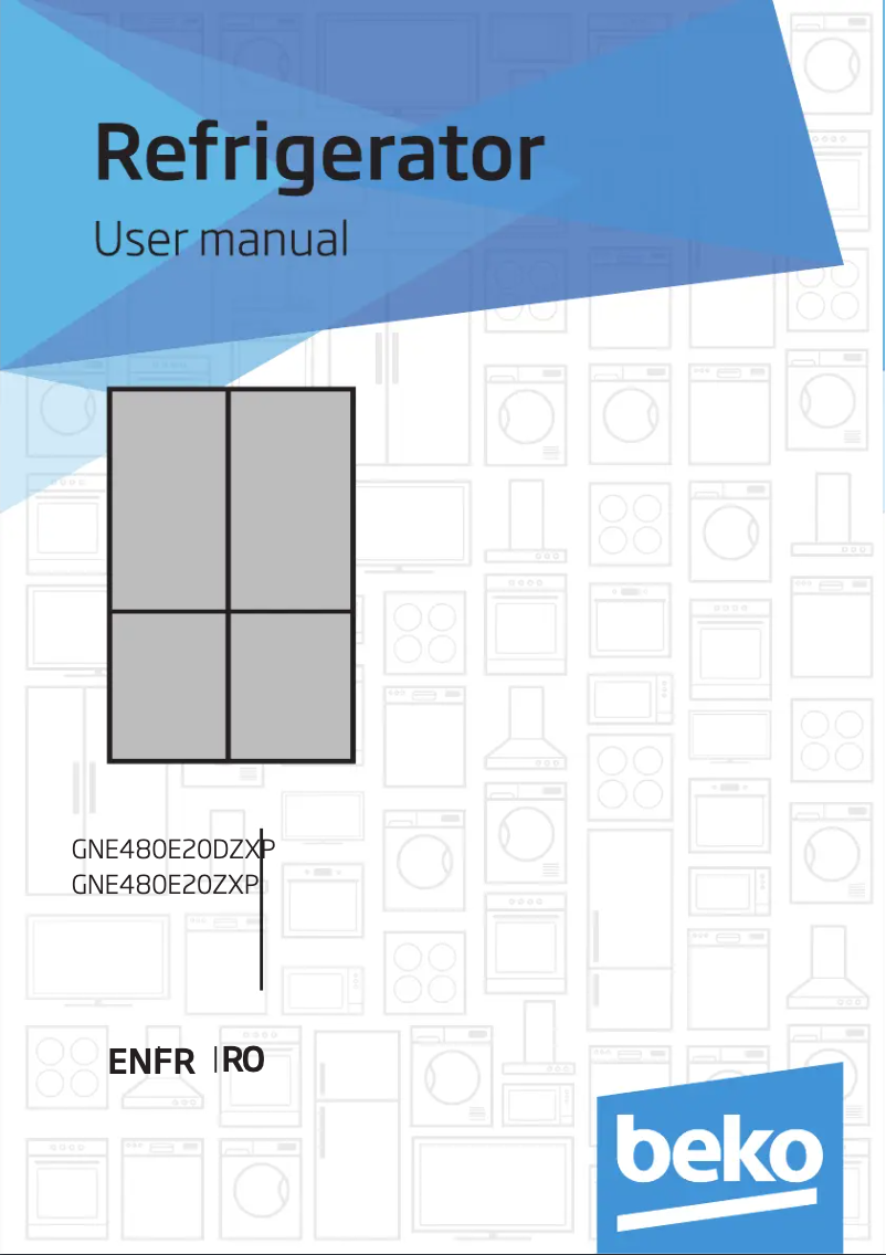 Imagen de la primera página del manual del dispositivo GNE480E20DZXP